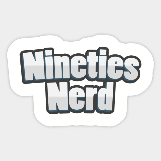 Nineties Nerd Sticker by PaletteDesigns